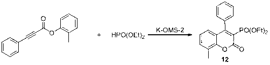 Preparation method of 4-aryl coumarin-3-phosphonate derivatives