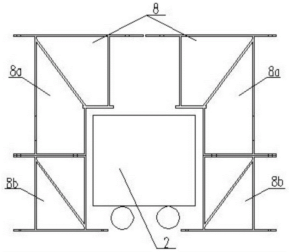 A vehicle crash dynamics test device and test method