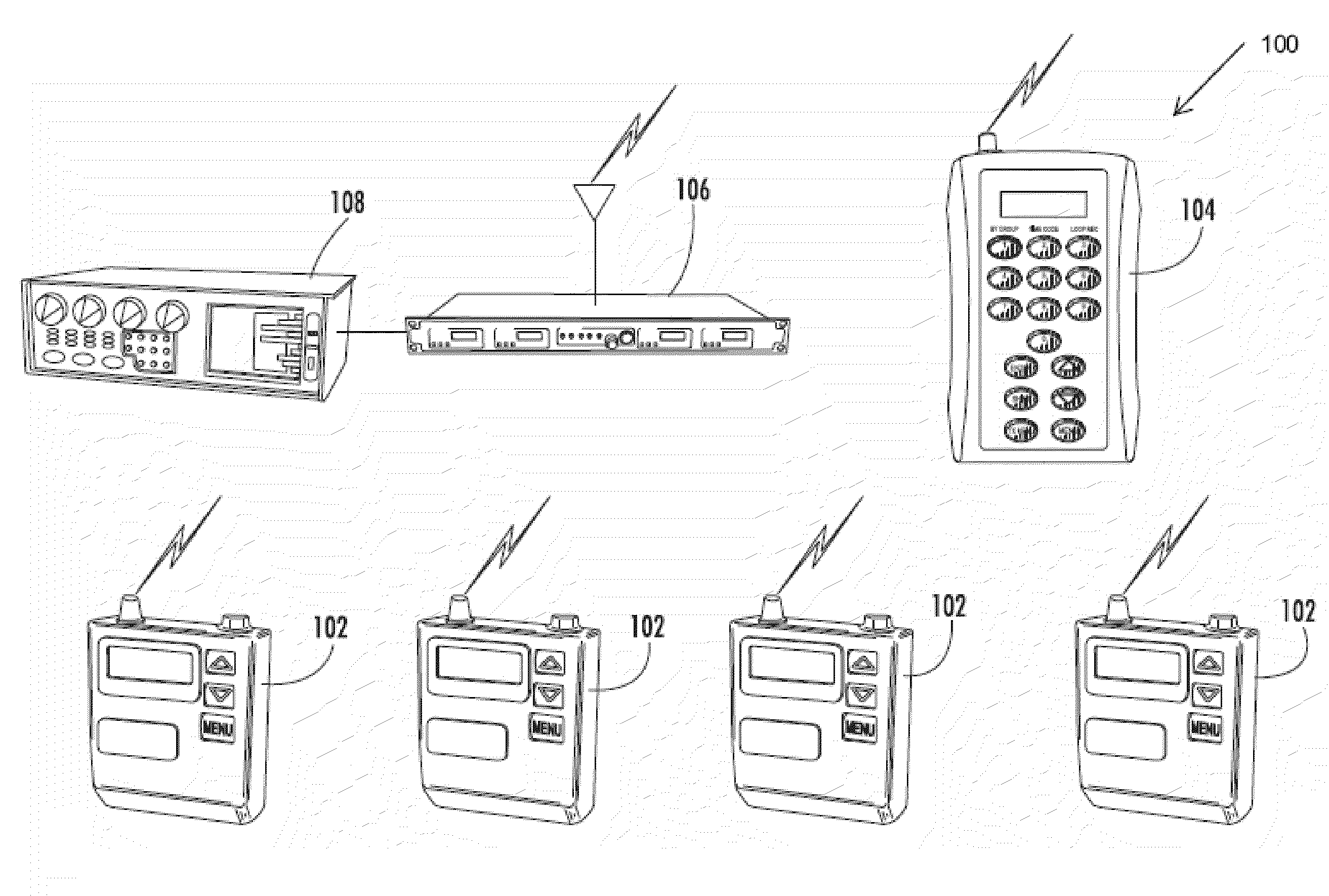 Virtual wireless multitrack recording system