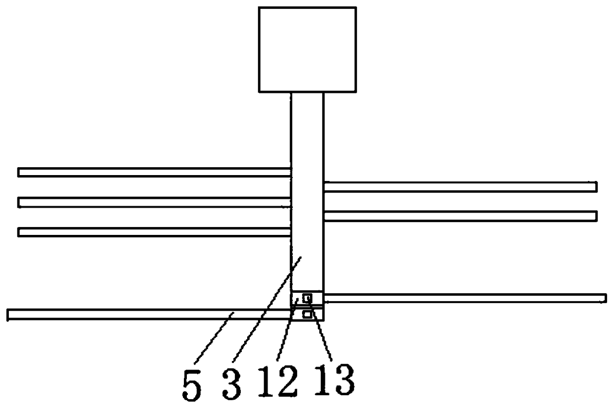 Disc-type cutting device of herbage reaping and flattening machine