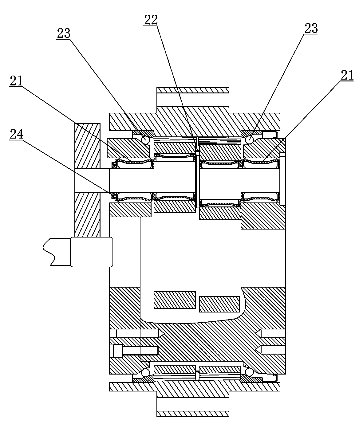 A planetary gear transmission mechanism, a robot joint reducer and a robot