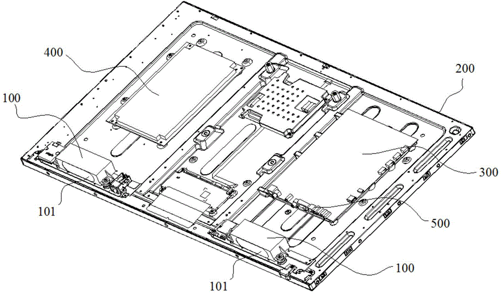 Flat television