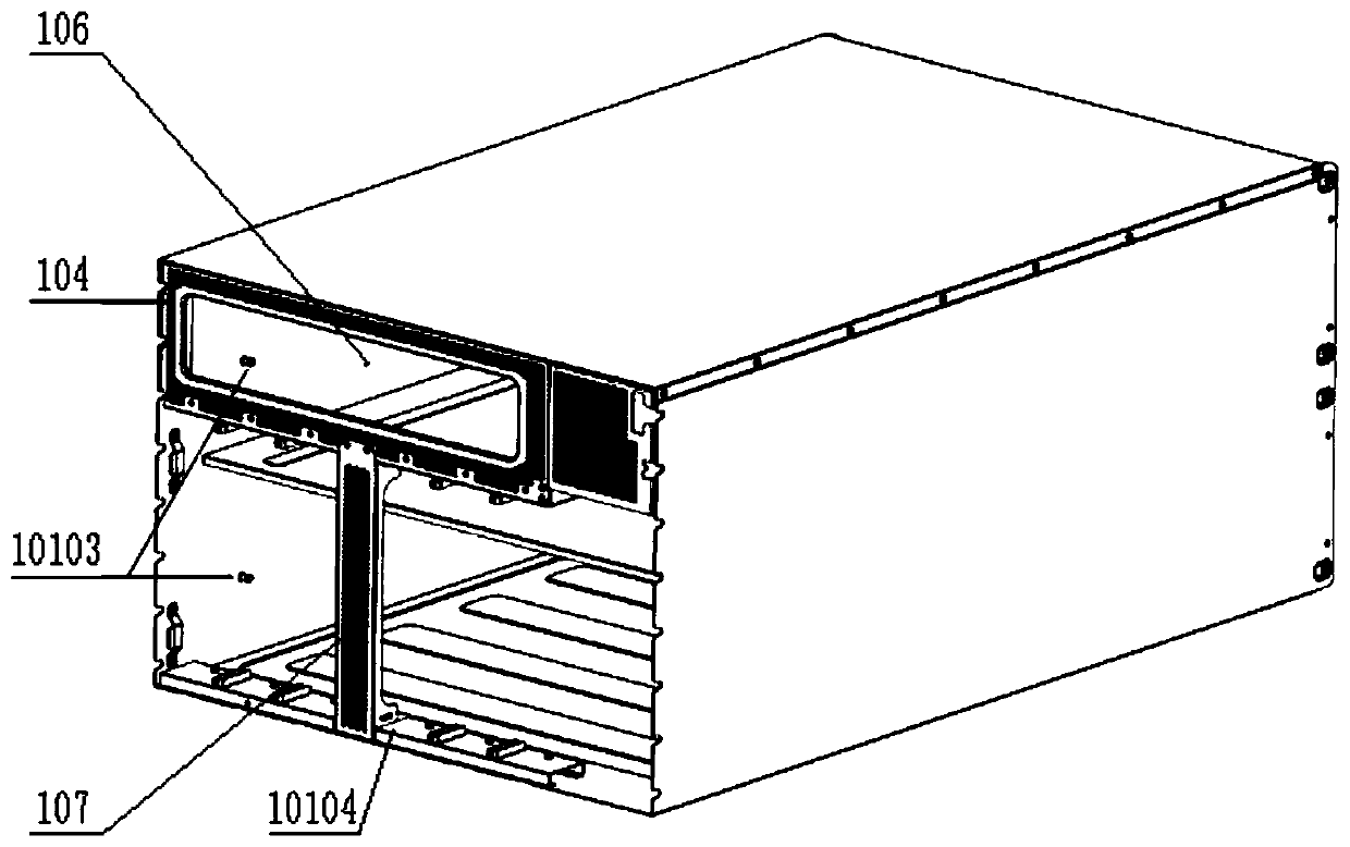 A server structure supporting a 16GPU