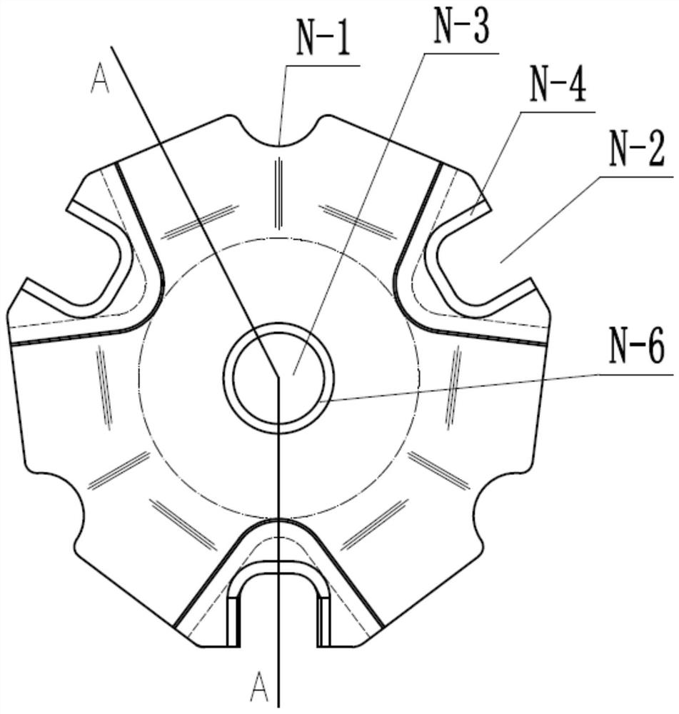 A kind of processing method of inclined plate