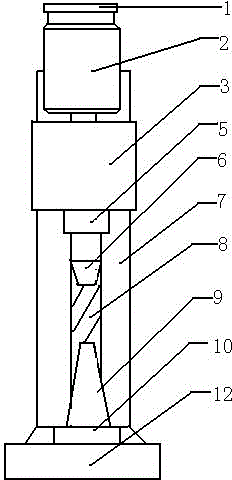 Novel high-precision riveting mechanical device