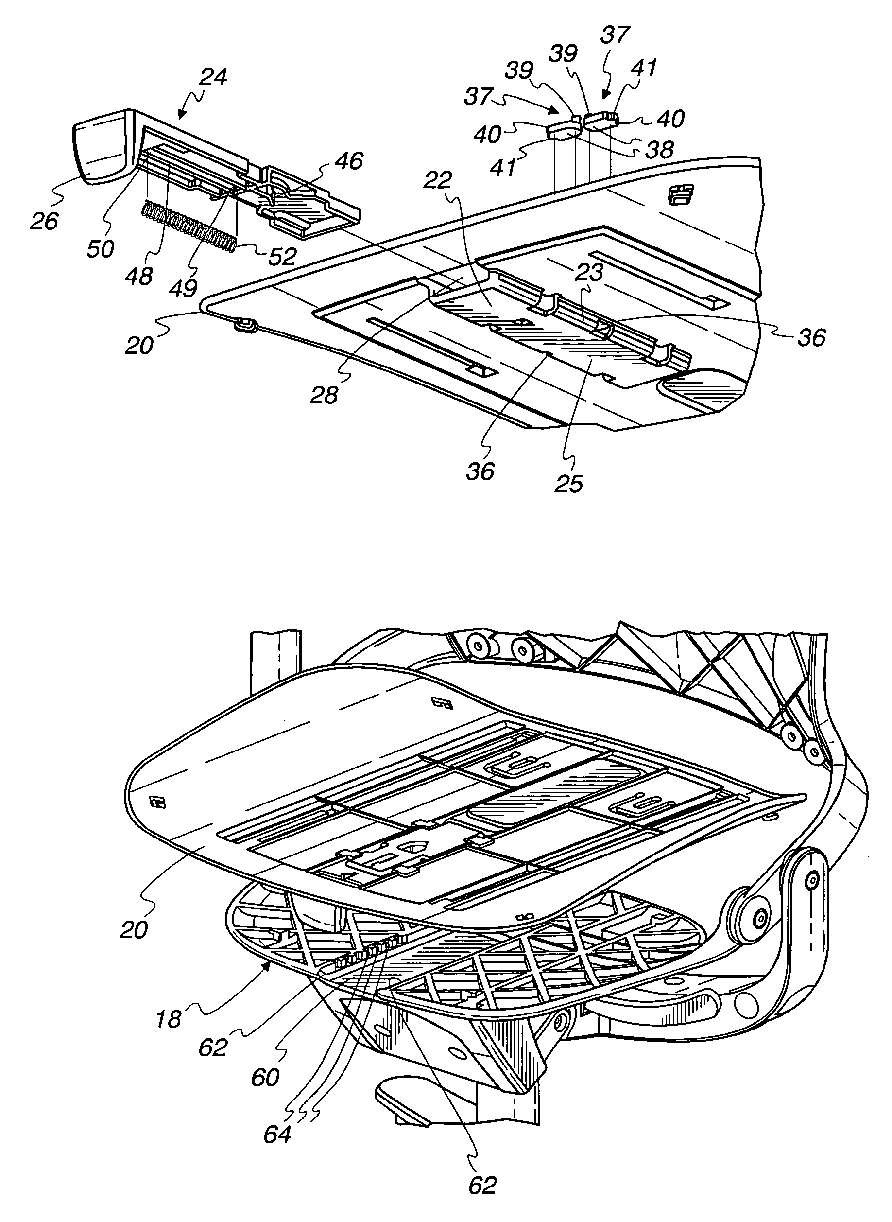 Chair with adjustable seat depth