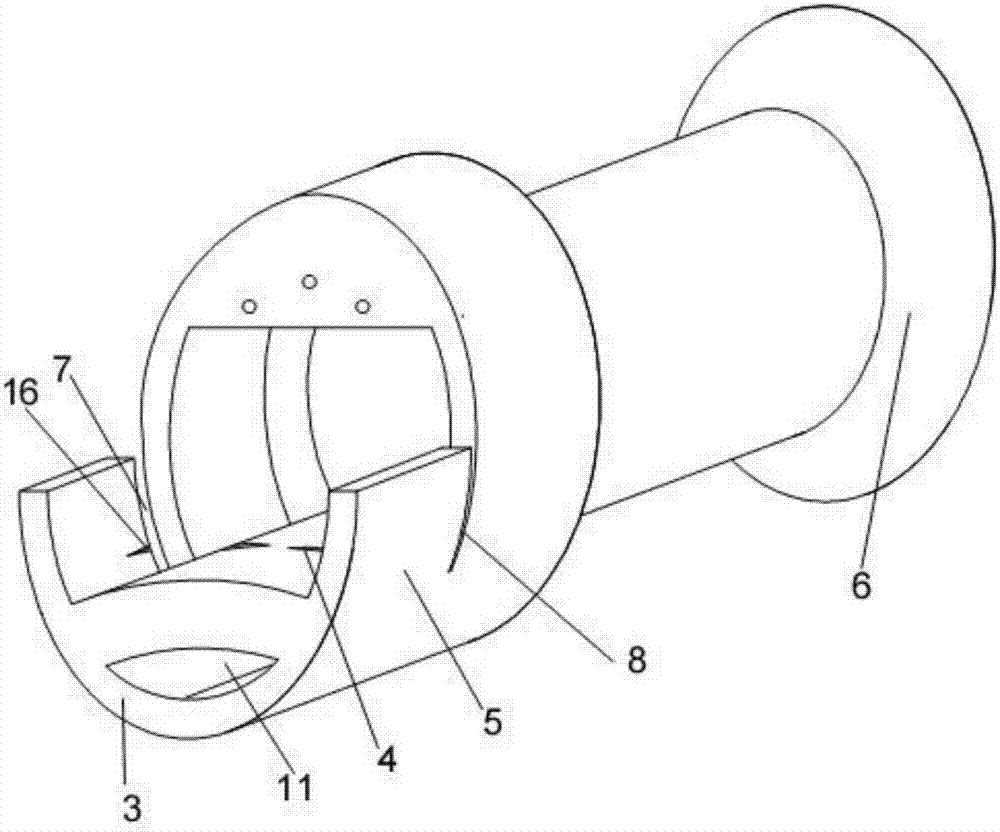 Needle threading wheel