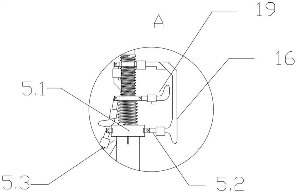 Drivable spiral progressive low-injury integrated bone puncture needle