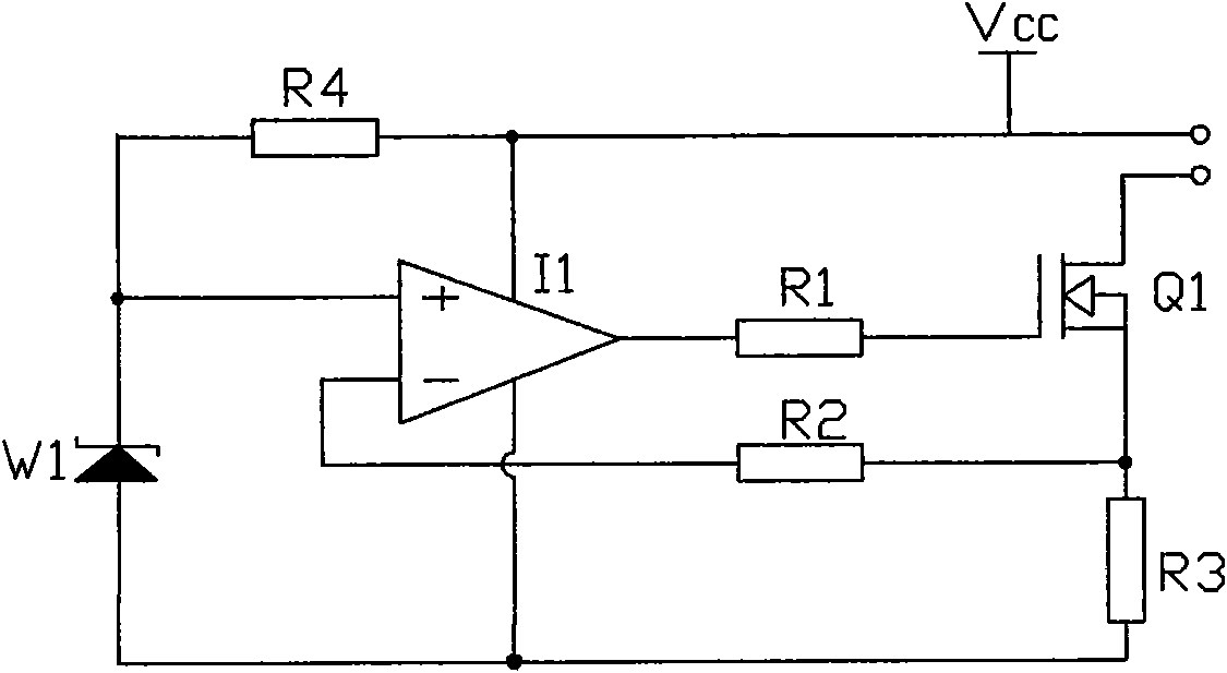 Directly embedded high-power LED illumination module