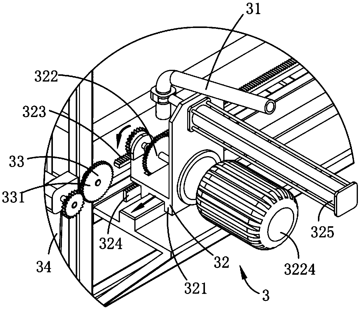 Automatic lip brick production system and production method of lip brick