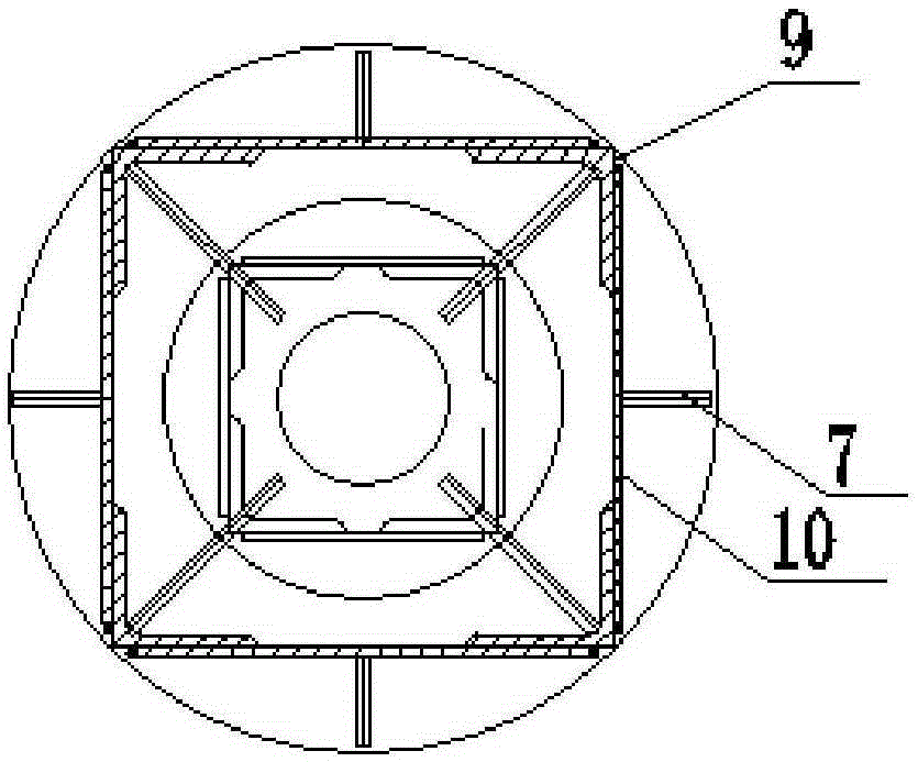 Prestressed pipe pile upright