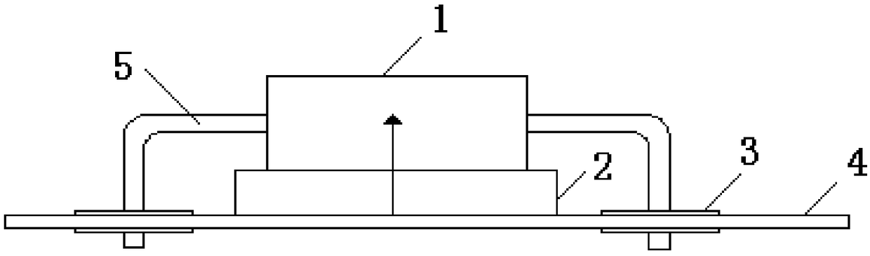 Electronic assembly welding method for automatic elevated wave soldering of components