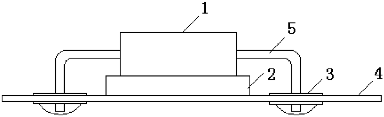 Electronic assembly welding method for automatic elevated wave soldering of components