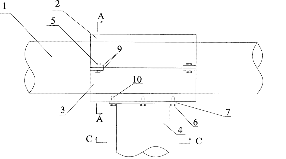 Method for fixing seabed pipeline and preventing buckle propagation