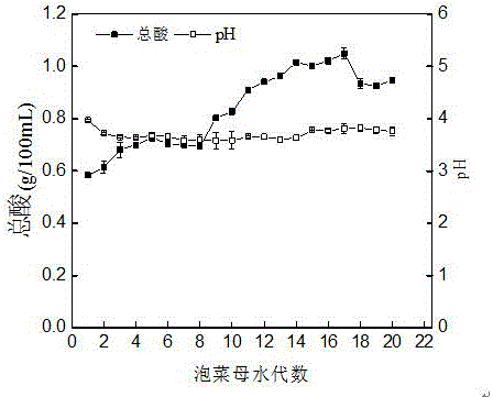 Old-jar pickled vegetable solid fermentation agent and preparation method thereof