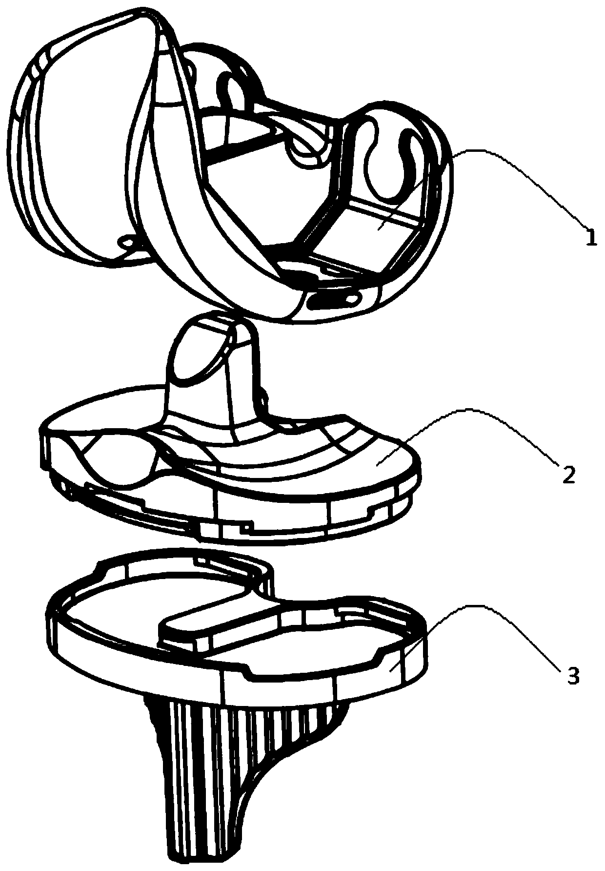 Knee-joint prosthesis