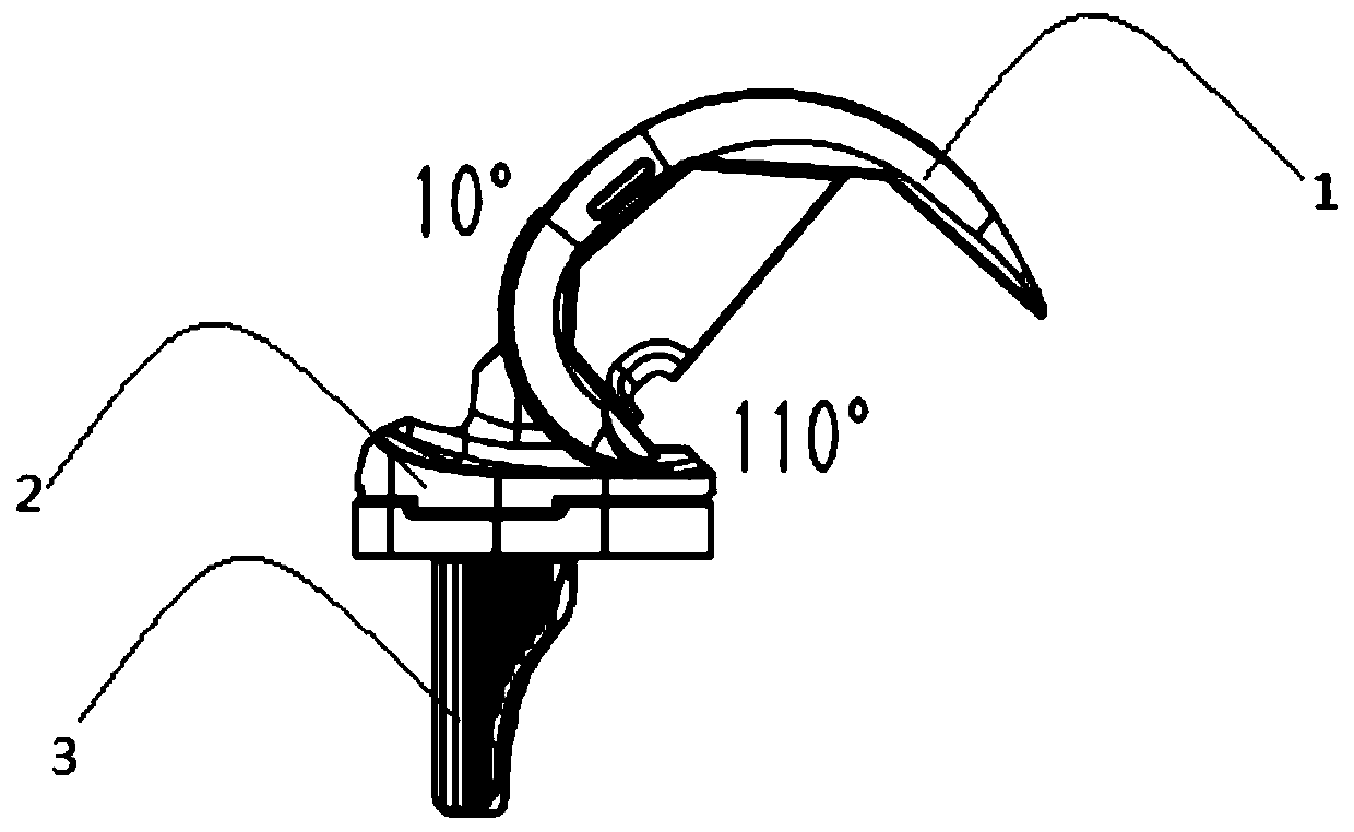 Knee-joint prosthesis