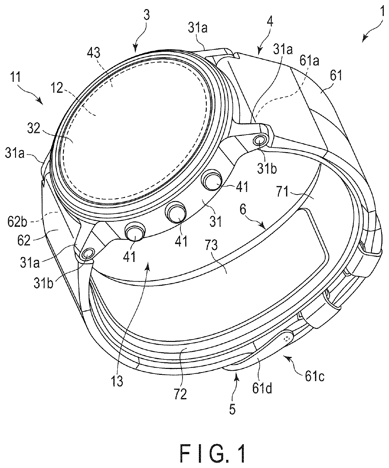 Blood pressure measuring device