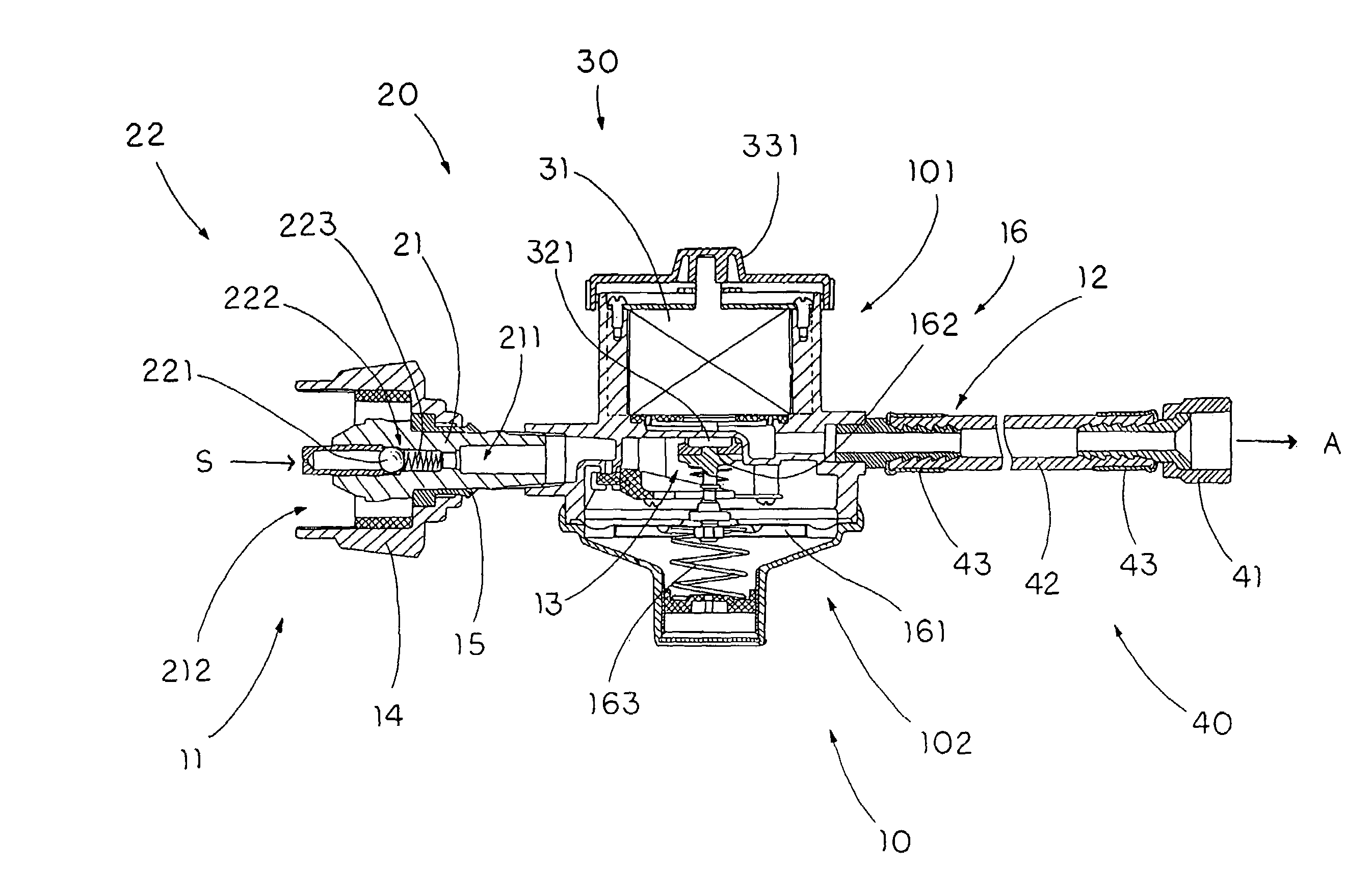 Timing regulator for outdoor gas apparatus