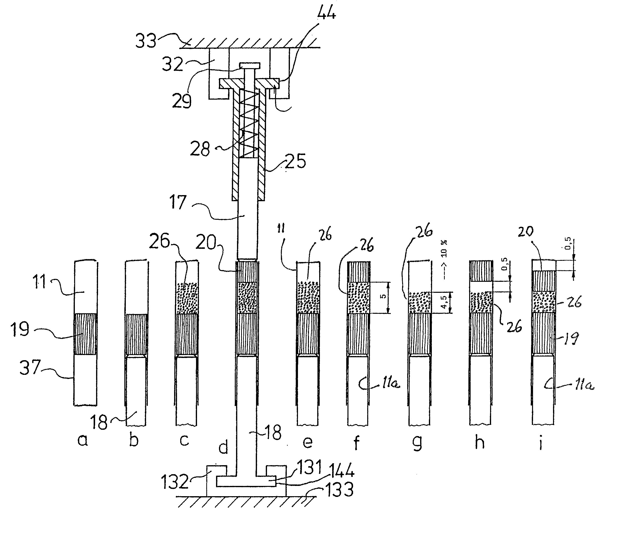 Machine for making filter mouthpieces for rod-shaped smokers' products