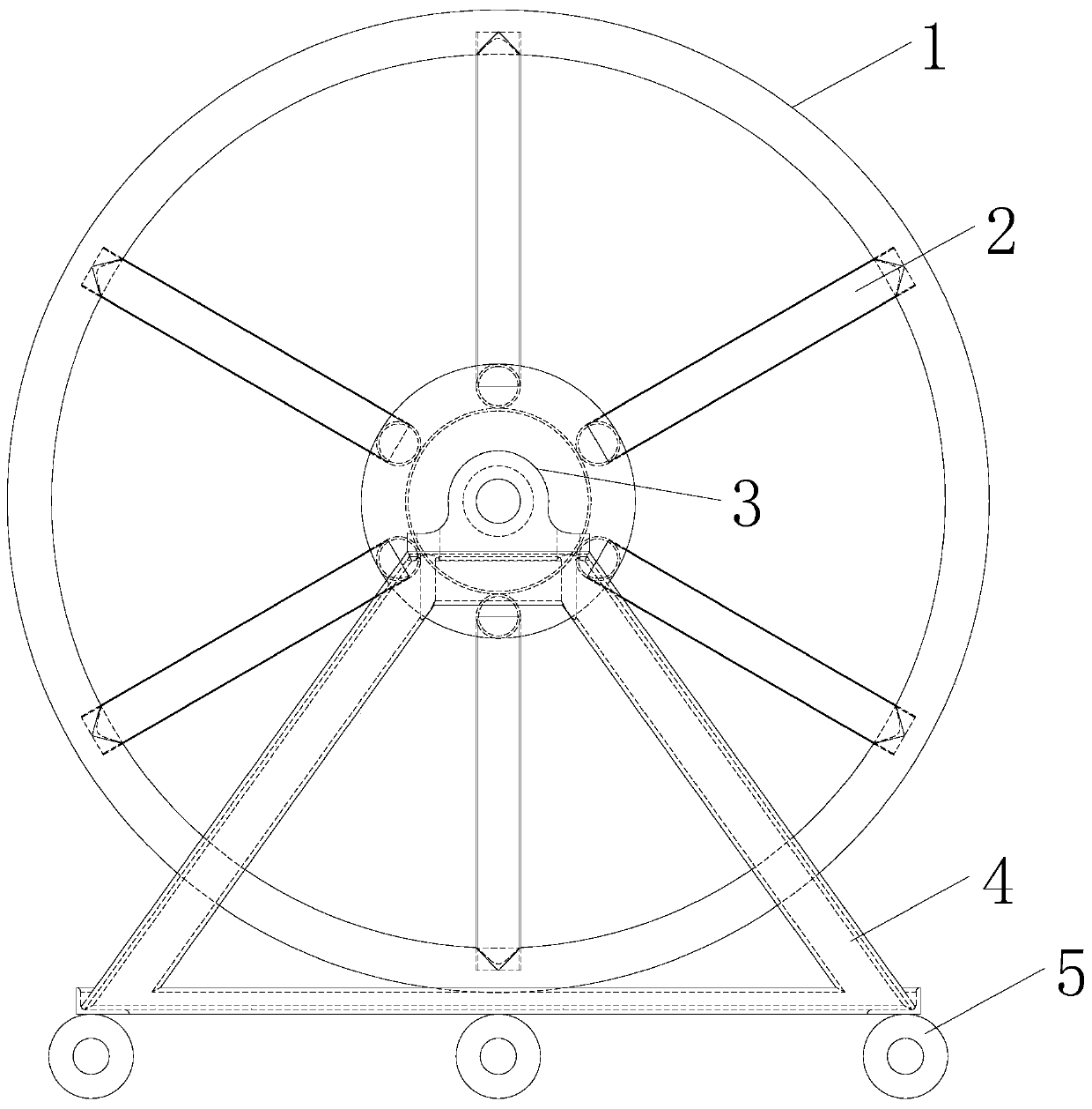 400-V low-voltage cable bypass operation device