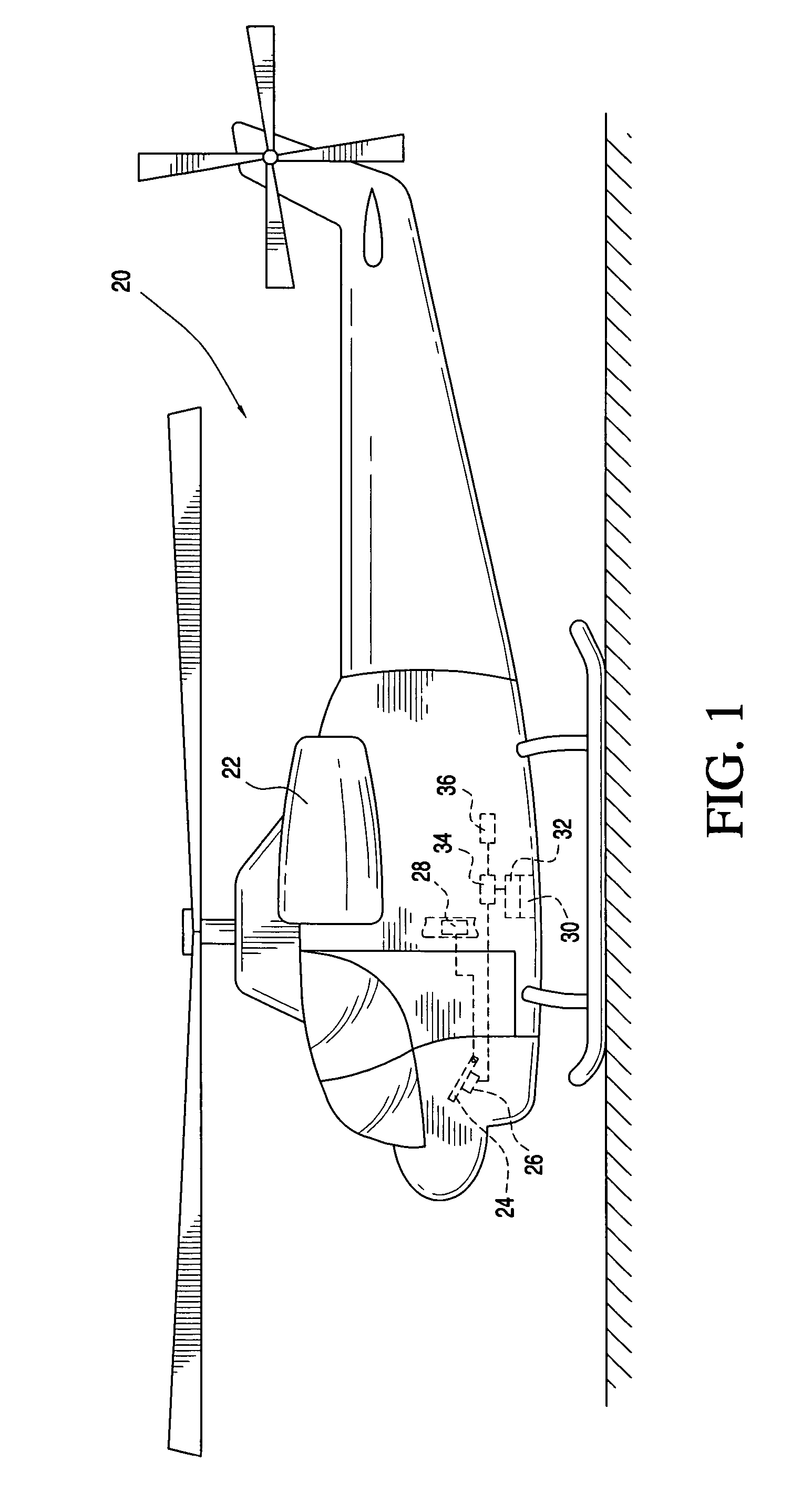 Tactile cueing system and method for aiding a helicopter pilot in making landings