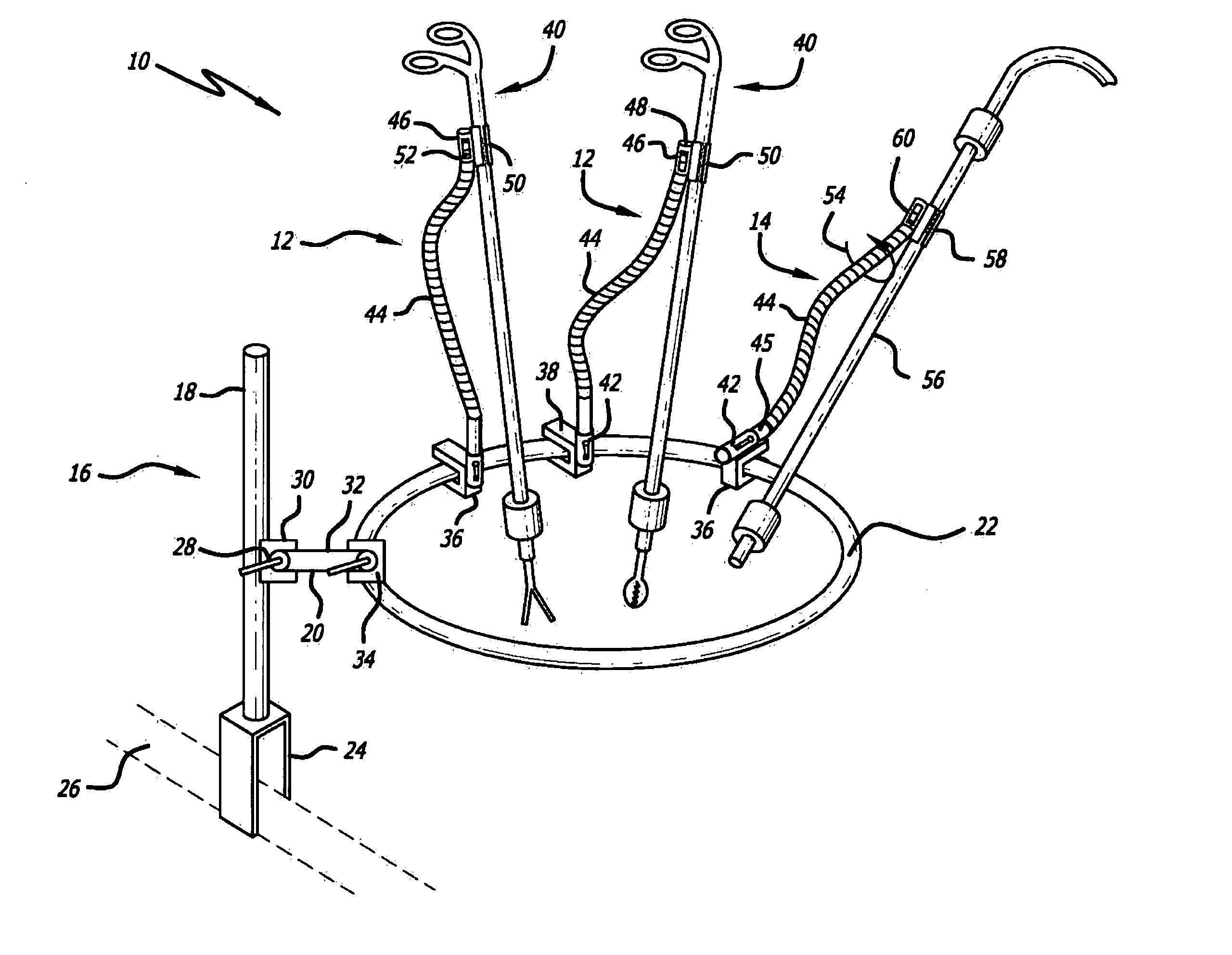 Surgical robotic helping hand system