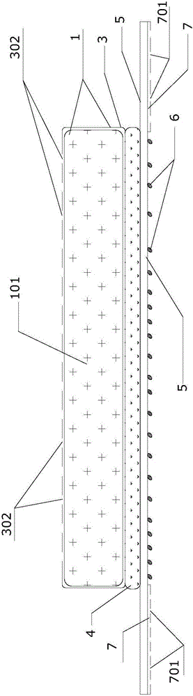 Needle warming moxibustion acupoint patch containing volatile oil clathrate compound