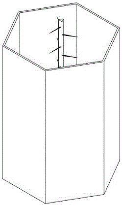 Static electricity high-efficient collecting device applicable to water mist discharged by wet cooling tower of thermal power plant