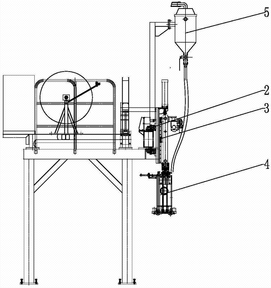 Horizontal H-shaped steel welding machine