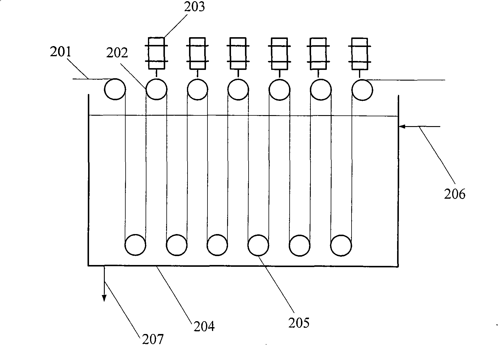 Method for preparing polybenzazole fiber