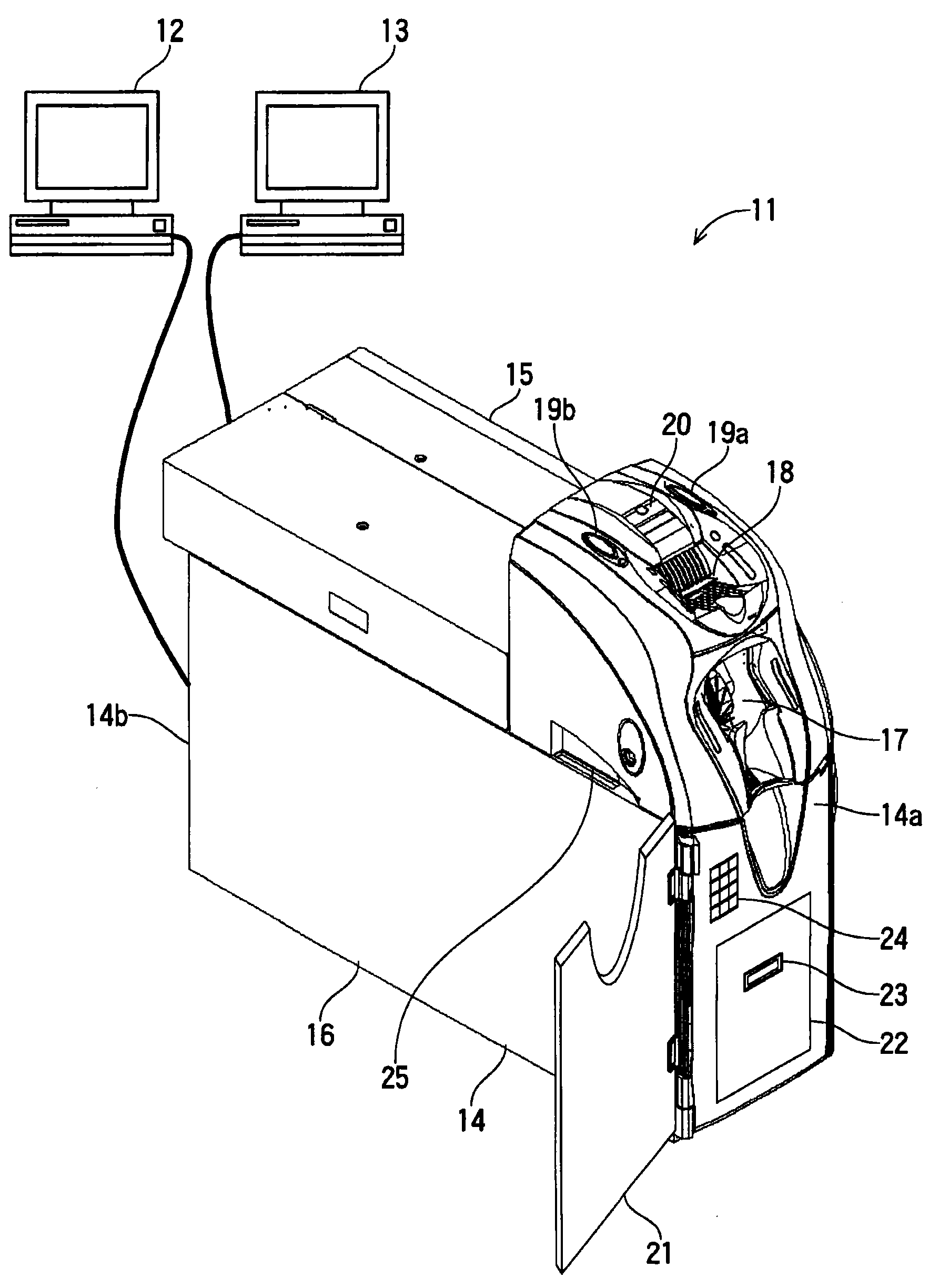 Bill handling device