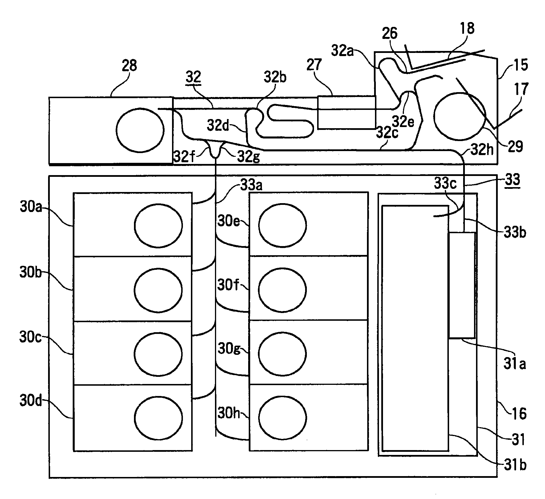 Bill handling device