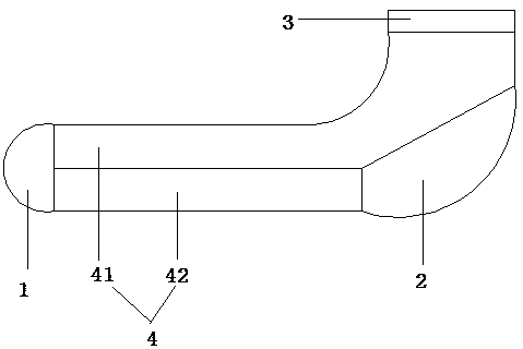 A kind of bamboo fiber double-yarn preparation method and bamboo fiber double-yarn socks