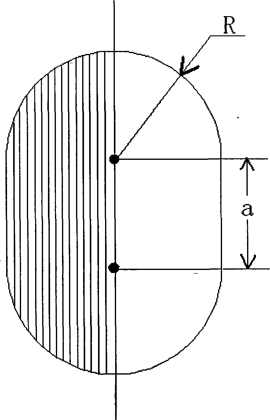 Oil-immersed type transformer for hatch winding iron core