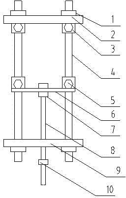 Tool for detecting aging of tire rubber piece with low rolling resistance