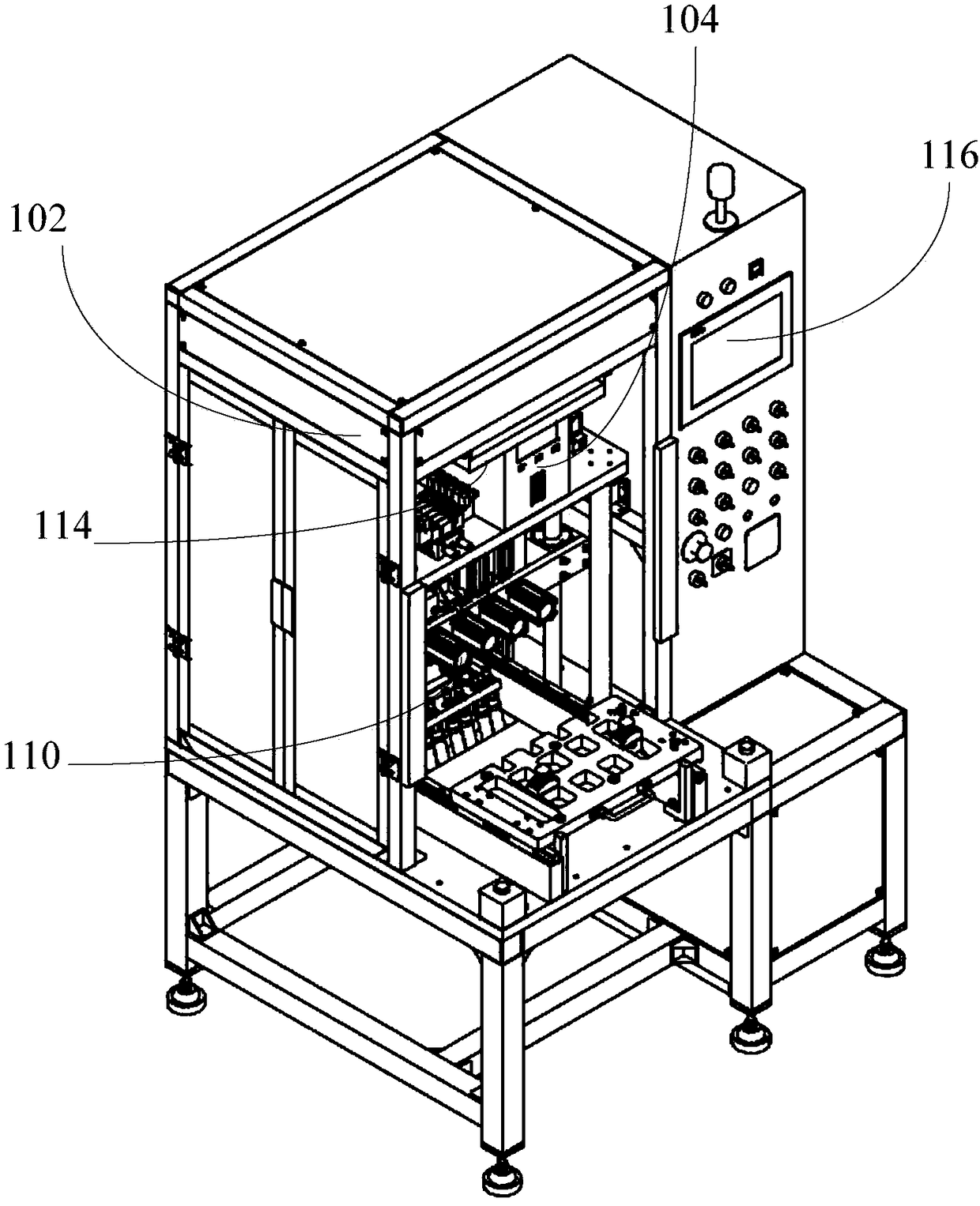 Automatic detection equipment for air tightness of engine cylinder cover