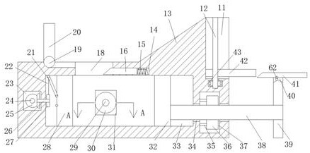 Corrugated paper crushing and extruding device