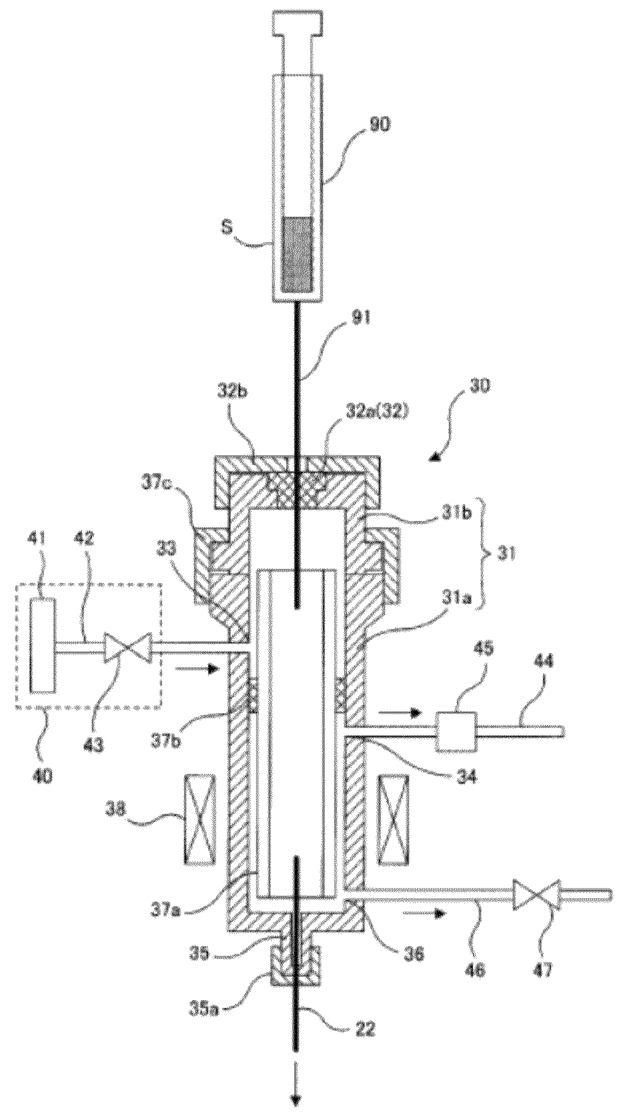 Gas chromatograph mass spectrometer