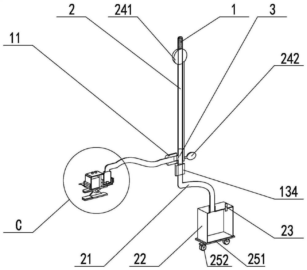 Urethral catheterization device capable of achieving automatic blocking