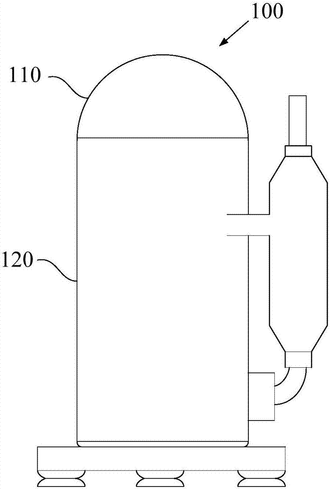 Method for forming anticorrosive coating of compressor