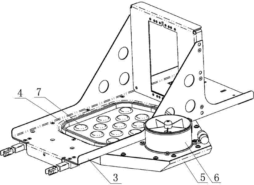 Installation tool for air-ground communication component of airplane wireless air-ground broadband system