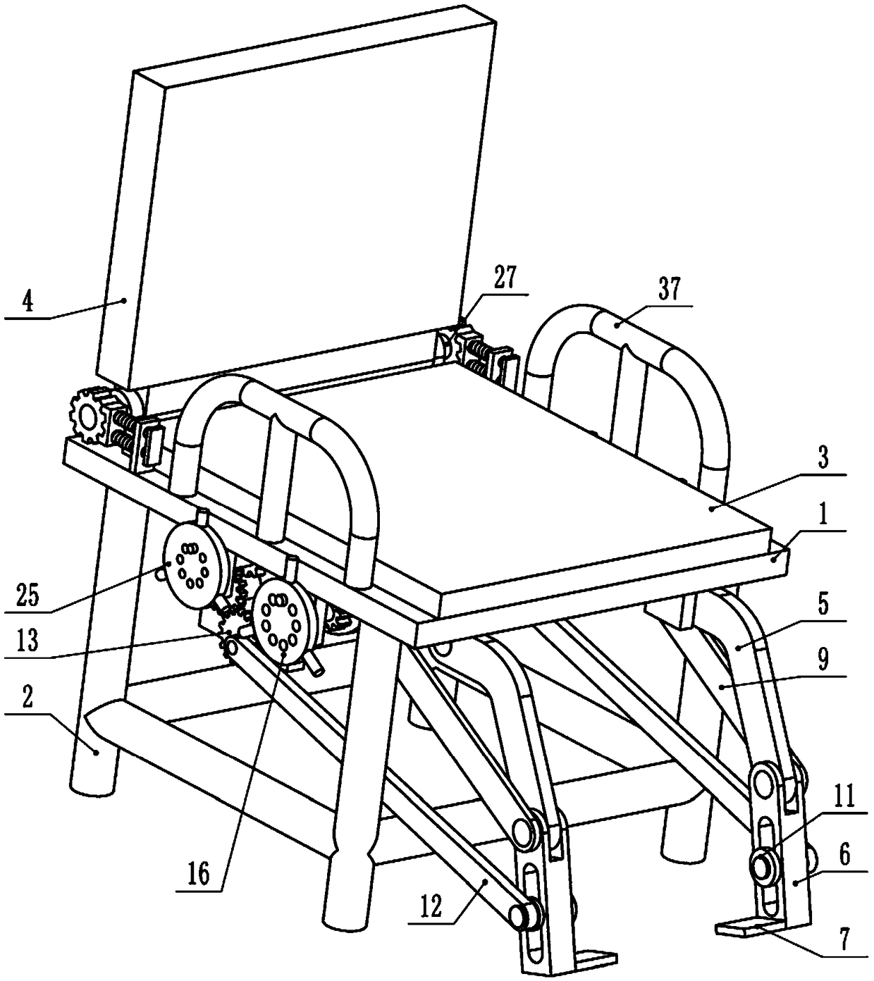 Arthritic patient rehabilitation device