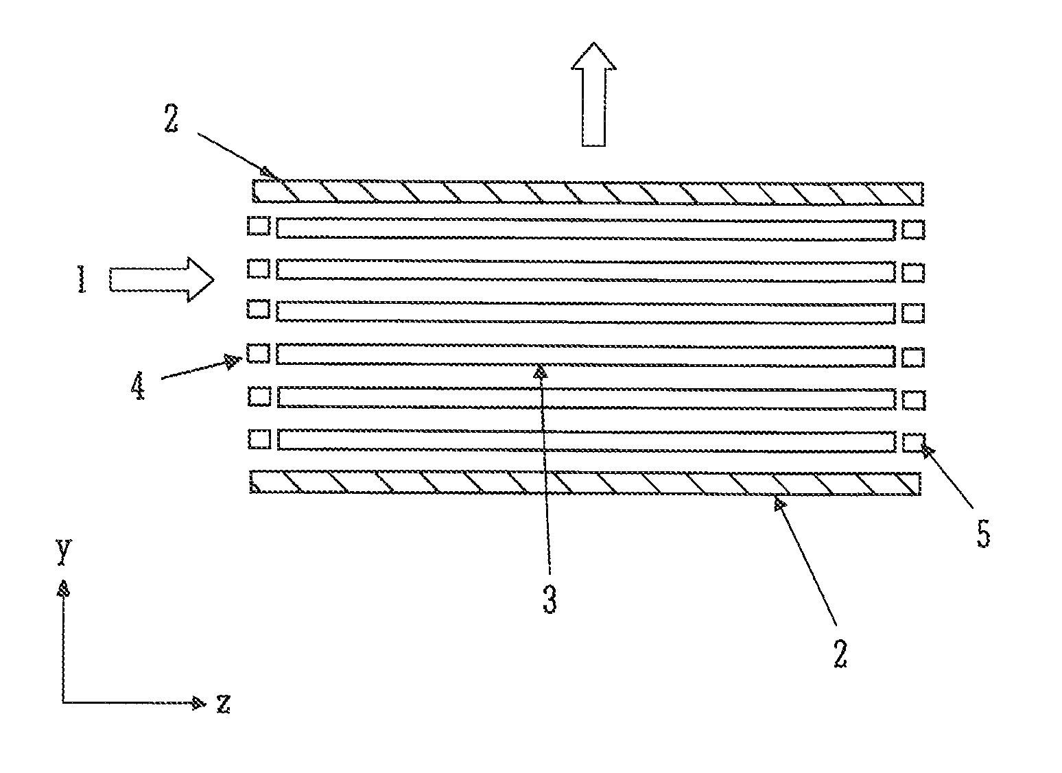 Asymmetric field ion mobility in a linear geometry ion trap