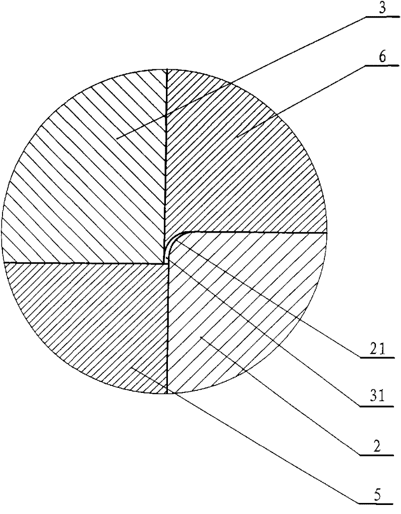 Plane edge-pressing and semi-fine blanking device and method