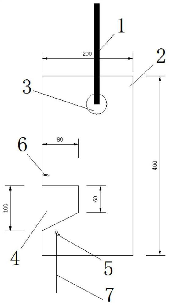 Device and construction process suitable for on-site rapid cold drawing and straightening of thick reinforcing steel bars