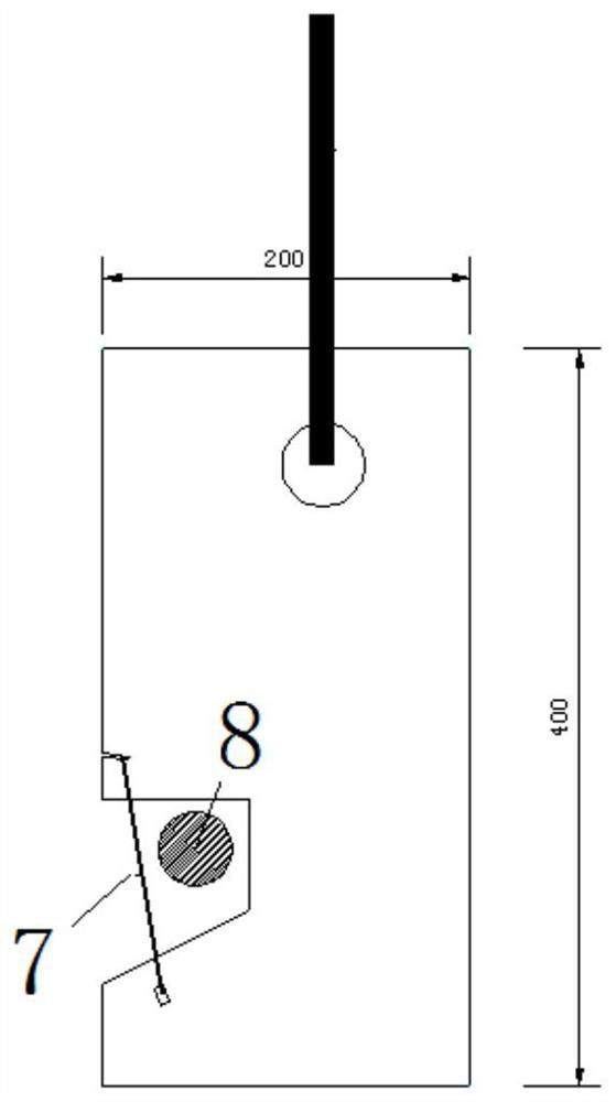 Device and construction process suitable for on-site rapid cold drawing and straightening of thick reinforcing steel bars