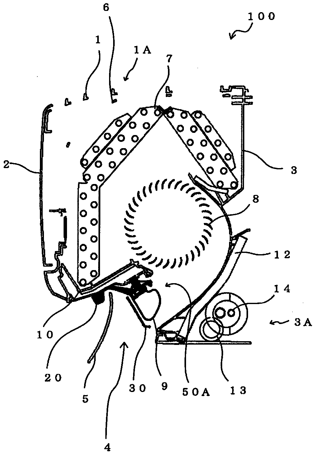 Wind direction adjusting device of air conditioner and air conditioner