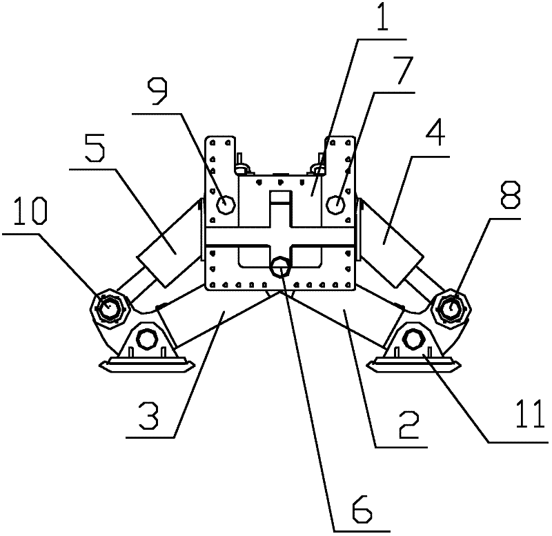 Supporting structure and engineering mechanism