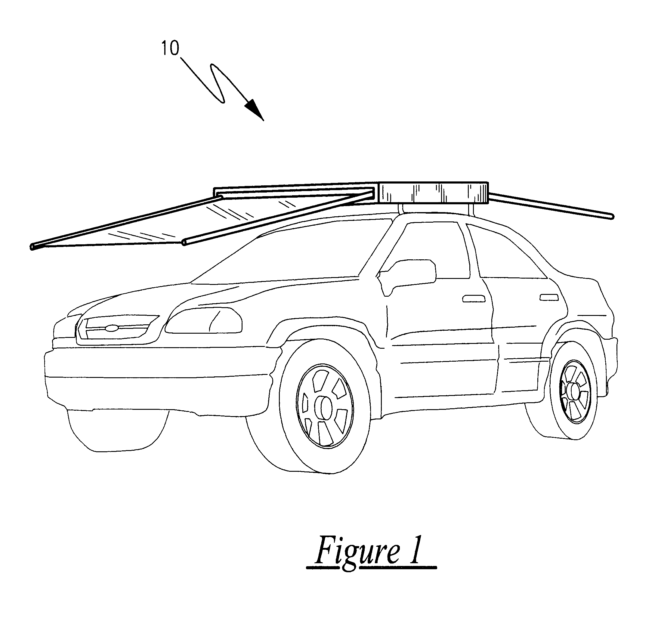 Dual panel retracting vehicle shade